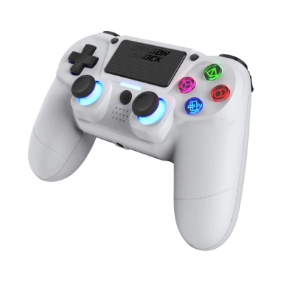 Gamepad DRAGONSHOCK Mizar, bežični, za PC/PS4/Mobile, bijeli   - DRAGONSHOCK