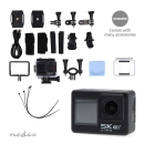 Akcijska kamera NEDIS, 24 MP, 5.3K, crna, ACAM71BK