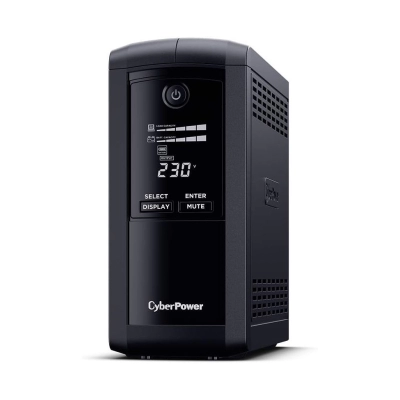 UPS CYBERPOWER VP700EILCD, 700VA/390W, 6x IEC 60320 C13/14, RS 232   - UPS I PRENAPONSKA ZAŠTITA