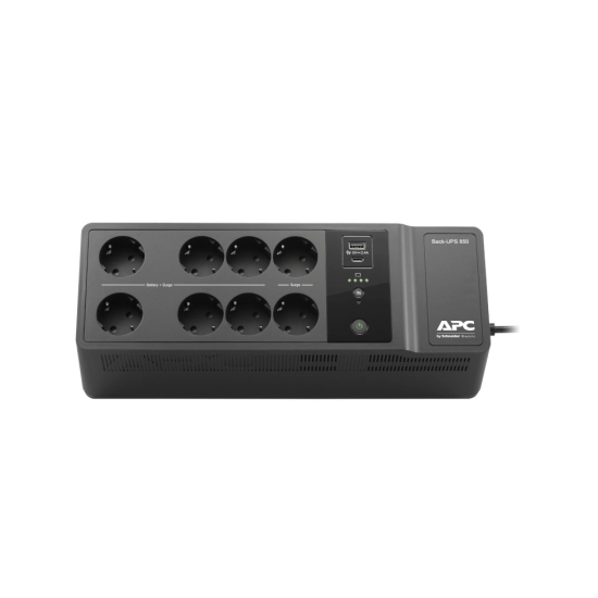 UPS APC Back BE850G2-GR, 850VA/520W, 8x šuko, USB