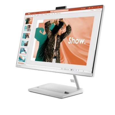 Računalo AiO LENOVO IdeaCentre AIO 3 27IAP7, F0GJ00M6SC, Intel i5-13420H, 16GB, 1TB SSD, Intel Graphics, 27 FHD IPS, bežična tipkovnica + miš, NoOS, bijelo   - AIO računala