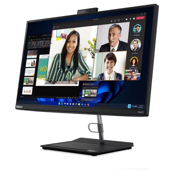 Računalo AiO LENOVO ThinkCentre neo 30a 24 Gen 4, 12K00037CR, Intel i5-13420H, 16GB, 1TB SSD, Intel Graphics, 23.8 FHD IPS, žična tipkovnica + miš, Windows 11P, crno