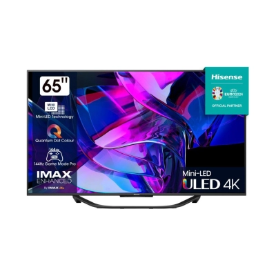 Televizor LED 65incha HISENSE 65U7KQ, ULED/Mini LED, Smart, 4K UHD, DVB-T2/T/C/S2/S, HDMI, Wi-Fi, USB, Game mode 144Hz, energetski razred F   - Televizori