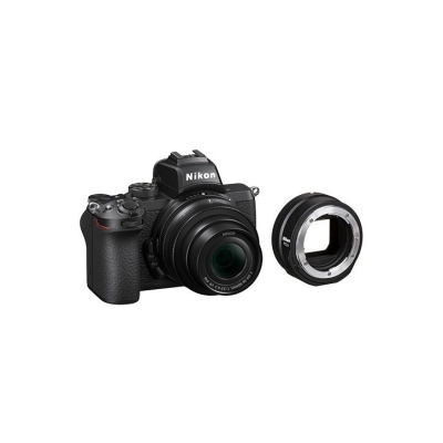 Fotoaparat NIKON Z50 + 16-50VR + FTZ II, 21MP, 4K UHD, crni   - Nikon