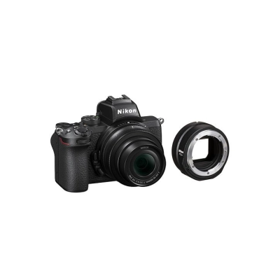 Fotoaparat NIKON Z50 + 16-50VR + FTZ II, 21MP, 4K UHD, crni   - FOTOAPARATI I OPREMA