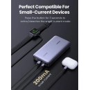 Prijenosno napajanje powerbank UGREEN, 25.000 mAh, 145W, Fast Charging, USB C, Power Delivery 3.0, sivi