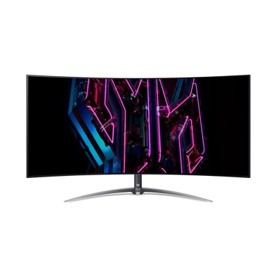 Monitor 44.5incha ACER Predator X45bmiiphuzx, UM.MXXEE.001, UWQHD, OLED, 240Hz, 0.01ms, 1000cd/m2, USB-C, 4x USB, zakrivljeni, zvučnici, crni   - MONITORI I OPREMA