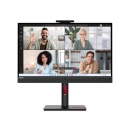 Monitor 27incha LENOVO ThinkVision T27hv-30, 63D6UAT3EU, QHD, IPS, 60Hz, 4ms, 300cd/m2, 1000:1, USB-C, 4x USB, pivot, zvučnici, Kamera 5MP, crni