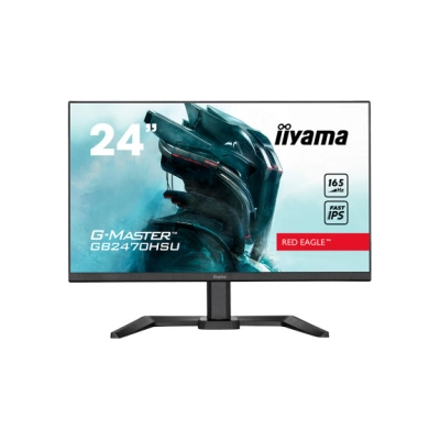 Monitor 24incha IIYAMA GB2470HSU-B5, FHD, IPS, 165Hz, 0.8ms, 250cd/m2, 1100:1, 2x USB, pivot, zvučnici, crni   - IIYAMA