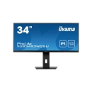 Monitor 34incha IIYAMA XUB3493WQSU-B5, UWQHD, IPS, 75Hz, 4ms, 400cd/m2, 1000:1, 2x USB, zvučnici, crni