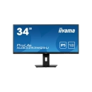 Monitor 34incha IIYAMA XUB3493WQSU-B5, UWQHD, IPS, 75Hz, 4ms, 400cd/m2, 1000:1, 2x USB, zvučnici, crni