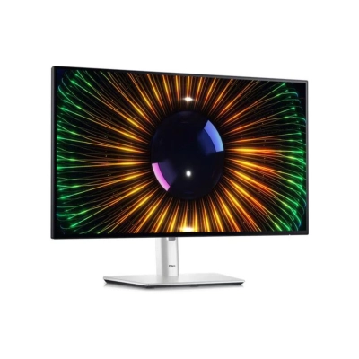 Monitor 24incha DELL U2424H, FHD, IPS, 120Hz, 5ms, 250cd/m2, 1000:1, USB C, 3x USB A, RJ45, pivot, srebrni   - Dell