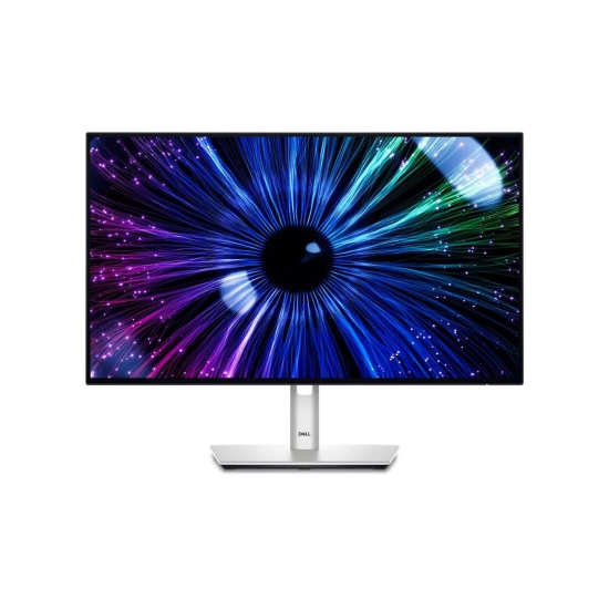 Monitor 24incha DELL U2424HE, FHD, IPS, 120Hz, 5ms, 250cd/m2, USB C, 4x USB A, pivot, srebrni
