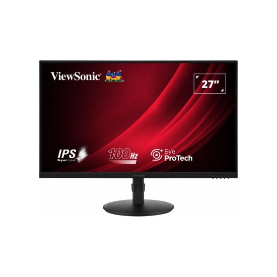 Monitor 27incha VIEWSONIC VG2708A, FHD, IPS, 100Hz, 5ms, 250cd/m2, 1300:1, 2x USB A, crni