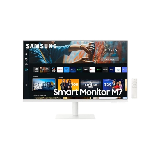 Monitor 27incha SAMSUNG Smart M7 M70C LS27CM703UUXDU, UHD, VA, 60Hz, 4ms, 300cd/m2, 3000:1, USB-C, 2x USB, zvučnici, bijeli