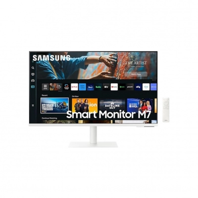 Monitor 32incha SAMSUNG Smart M7 M70C LS32CM703UUXDU, UHD, VA, 60Hz, 4ms, 300cd/m2, 3000:1, USB-C, 2x USB, pivot, zvučnici, bijeli   - Samsung