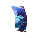 Monitor 55incha SAMSUNG Odyssey Ark 2. gen. LS55CG970NUXDU, UHD, VA, 165Hz, 1ms, 600cd/m2, 1000:1, 2x USB, pivot, zakrivljeni, zvučnici, crni