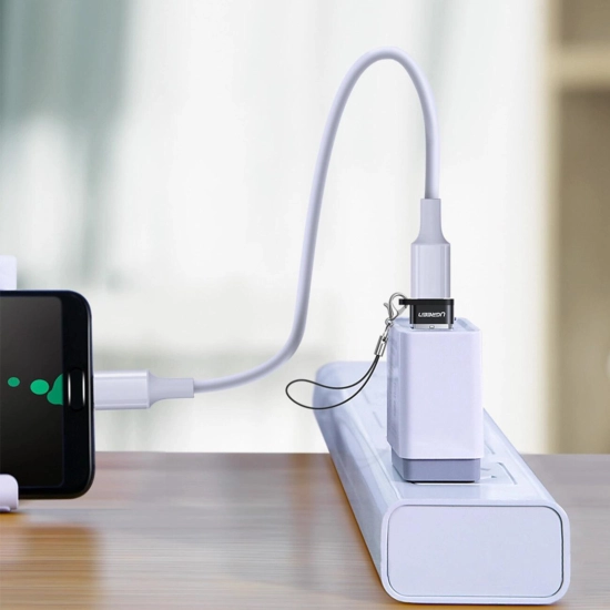 Adapter UGREEN, USB A 2.0 (M) na USB C (Ž), crni Adapter UGREEN, USB A 2.0 (M) na USB C (Ž), crni