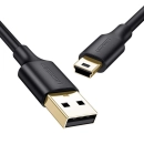 Kabel UGREEN, USB A 2.0 (M) na USB mini B (M), crni, 1.5m