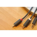 Kabel UGREEN, 3.5mm (M) na 2xRCA (M), 3m