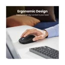 Miš UGREEN, bežični, Bluetooth, USB A, crni