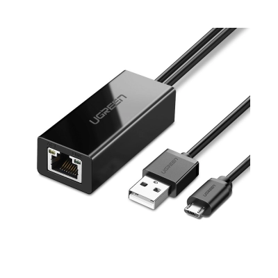 Adapter UGREEN, USB 2.0 A na RJ45, 1m   - Mrežne kartice i adapteri