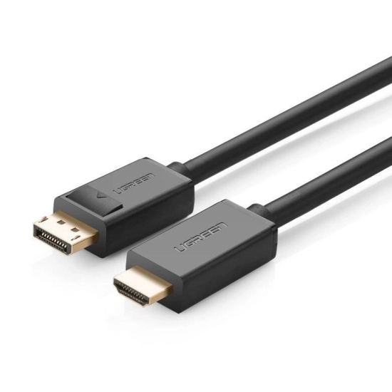 Kabel UGREEN, Displayport (M) na HDMI (M), 2m, 4K@30Hz, crni