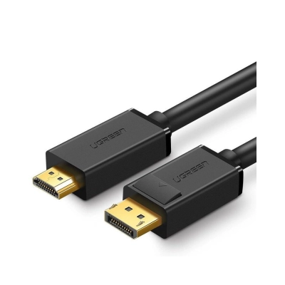 Kabel UGREEN, Displayport (M) na HDMI (M), 2m, 4K@30Hz, crni   - Video kabeli