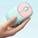 Miš UGREEN FUN+, bežični, Bluetooth, USB A, zeleno rozi