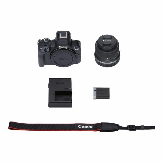 Fotoaparat CANON Mirrorless Camera EOS R50 + RF-S 18-45mm f/4.5-6.3 IS STM