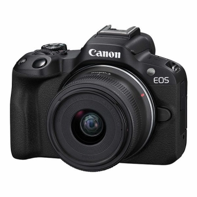 Fotoaparat CANON Mirrorless Camera EOS R50 + RF-S 18-45mm f/4.5-6.3 IS STM   - Canon
