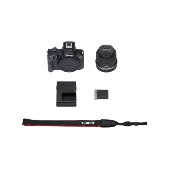 Fotoaparat CANON Mirrorless Camera EOS R50 + RF-S 18-45mm f/4.5-6.3 IS STM