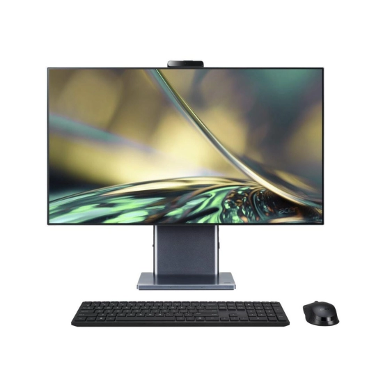 Računalo AiO ACER Aspire S27-1755, DQ.BKDEX.001, Intel i5-1240P, 16GB, 1TB SSD, Intel Graphics, 27 QHD IPS 75Hz, bežična tipkovnica + miš, Windows 11H, crno