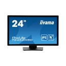 Monitor 23.6incha IIYAMA PROLITE, T2452MSC-B1, FHD, IPS, 60Hz, 14ms, 400cd/m2, 1000:1, 2x USB, zvučnici, Touch, crni