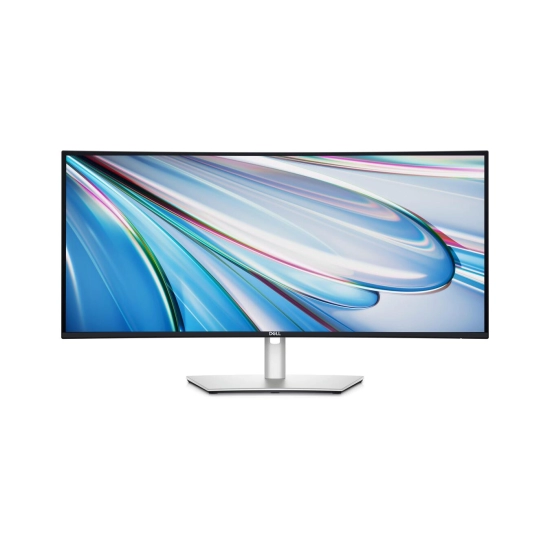 Monitor 34incha DELL U3425WE, WQHD, IPS, 120Hz, 5ms, 300cd/m2, 2000:1, USB-C, 4x USB, RJ45, zakrivljeni, zvučnici, srebrni