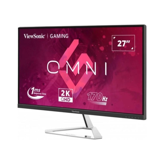 Monitor 27incha VIEWSONIC VX2780-2K, QHD, IPS, 170Hz, 1ms, 350cd/m2, 1000:1, crni