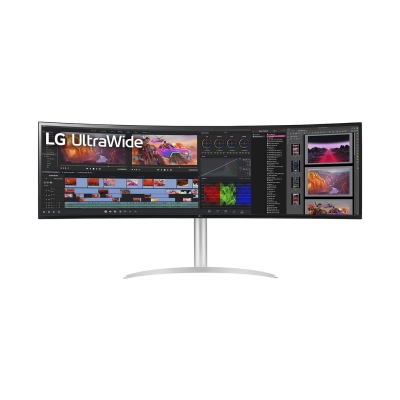 Monitor 49incha LG 49WQ95C, 49WQ95C-W.AEU, UWDQHD, IPS, 144Hz, 5ms, 400cd/m2, 1000:1, USB-C, 2x USB, zvučnici, crni   - MONITORI I OPREMA