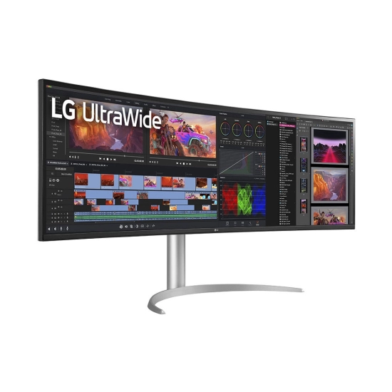 Monitor 49incha LG 49WQ95C, 49WQ95C-W.AEU, UWDQHD, IPS, 144Hz, 5ms, 400cd/m2, 1000:1, USB-C, 2x USB, zvučnici, crni