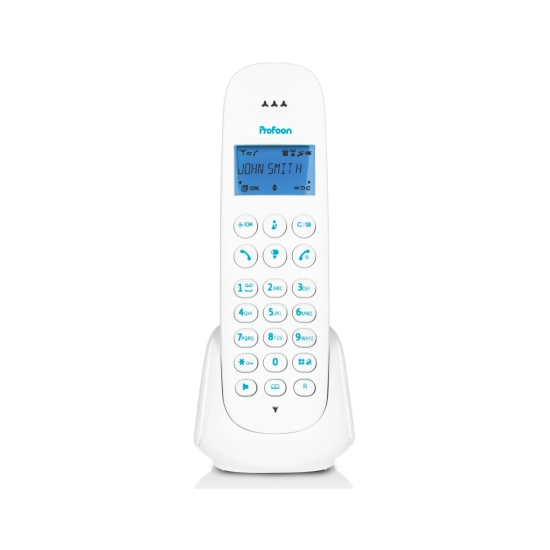 Telefon PROFOON PDX300BW, bežični, bijelo plavi Telefon PROFOON PDX300BW, bežični, bijelo plavi