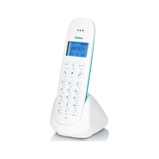 Telefon PROFOON PDX300BW, bežični, bijelo plavi Telefon PROFOON PDX300BW, bežični, bijelo plavi