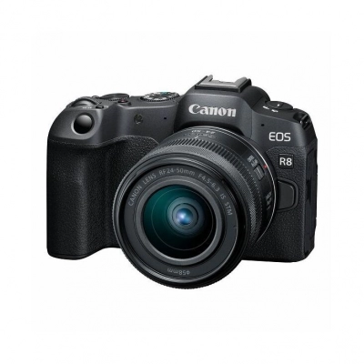 Fotoaparat CANON EOS R8 + RF 24-50mm f/4.5-6.3 IS STM   - Fotoaparati