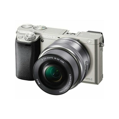 Fotoaparat SONY Alpha A6100 kit SELP1650, srebrni   - Fotoaparati
