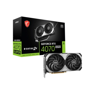 Grafička kartica MSI GeForce RTX 4070 SUPER 12G VENTUS 2X OC, 12GB GDDR6X, 3x DisplayPort, HDMI   - MSI