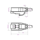 Kabel GOOBAY 93695, Patch, CAT 6 U/UTP, Slim, bijeli, 5m