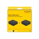 Switch optički DELOCK TOSLINK 3 u 1, IR Remote, USB powered