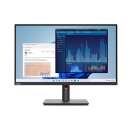 Monitor 27incha LENOVO ThinkVision T27p-30, 63A9GAT1EU, 4K UHD, IPS, 60Hz, 4ms, 350cd/m2, 1300:1, USB-C, 4x USB, RJ45, pivot, crni