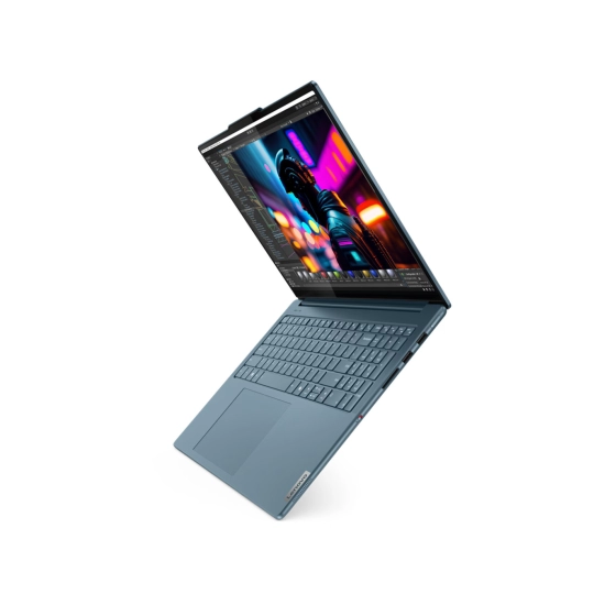 Laptop LENOVO Yoga Pro 9 16IMH9, 83DN0031SC, Ultra 9 185H, 64GB, 1TB SSD, GeForce RTX 4070, 16incha 3.2K Mini LED 165Hz, Windows 11H, tideal teal