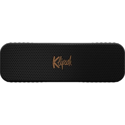 Prijenosni bluetooth zvučnik KLIPSCH Detroit, 2 x 15W (RMS), Bluetooth 5.3, Baterija 20+ sati (2 sata vremena punjenja), crni   - Black Friday