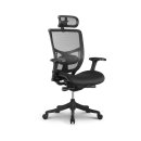 Gaming stolica ERGOVISION ERG PRO 02, do 130kg, crna 