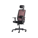 Gaming / uredska stolica ERGOVISION Ergo Basic 03, 160 do 190cm, do 110kg, crno crvena